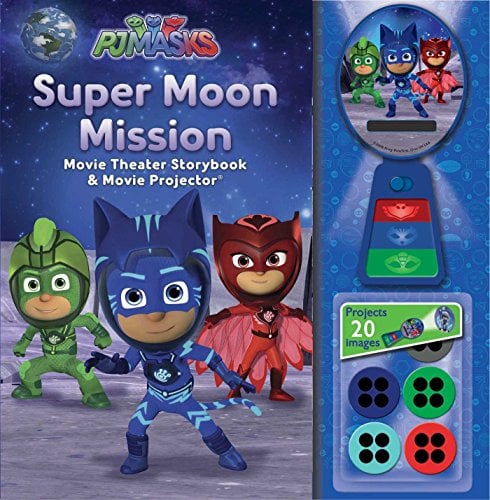 Super Moon Mission: Movie Theater STorybook & Movie Projector (PJ Masks)