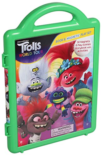Dreamworks Trolls World Tour: Book and Magnetic Playset