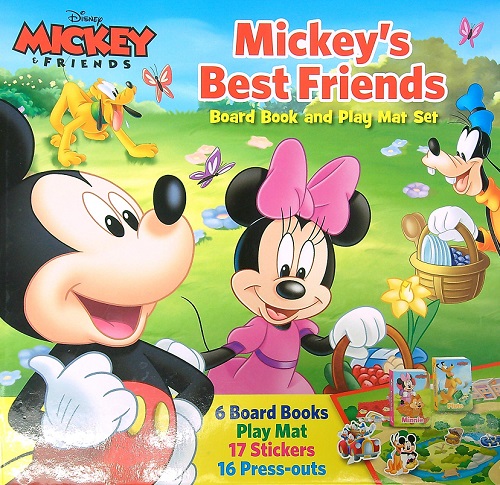 Mickey's Best Friends Board Book and Play mat Set (Disney Mickey & Friends)