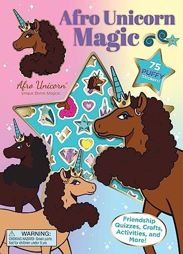 Afro Unicorn Magic