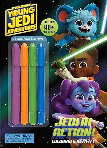 Jedi in Action! Coloring & Activity (Star Wars: Young Jedi Adventures)