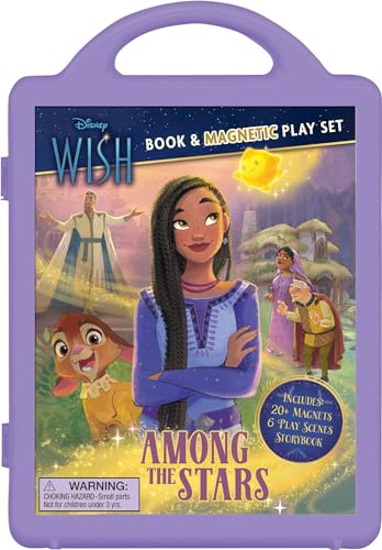 Among the Stars Book & Magnetic Play Set (Disney Wish)