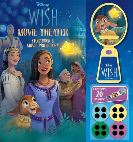 Disney Wish Movie Theater: Storybook & Movie Projector