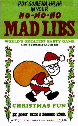 Christmas Fun Mad Libs