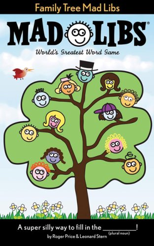 Family Tree Mad Libs Mad Libs