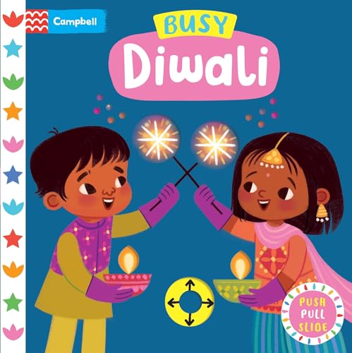 Diwali, Push, Pull, Slide Book (Busy Books)
