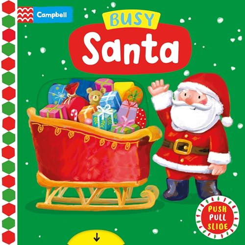 Santa: Push, Pull, Slide (Busy Books)