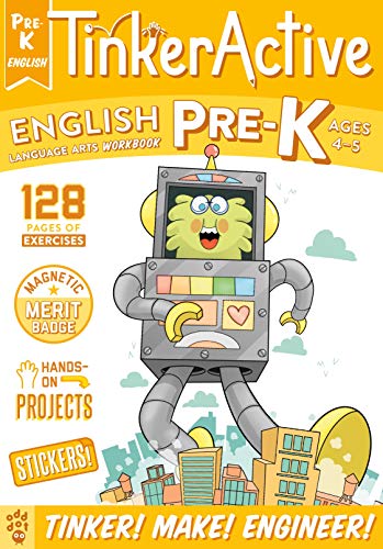 English Workbook: Pre-K Ages 4-5 (TinkerActive Workbooks, Bk. 12)