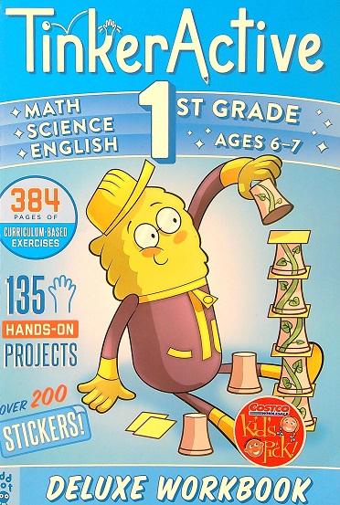 Deluxe Workbook: Grade 1 (TinkerActive, Ages 6-7)