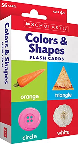 Colors & Shapes Flash Cards (Scholastic)