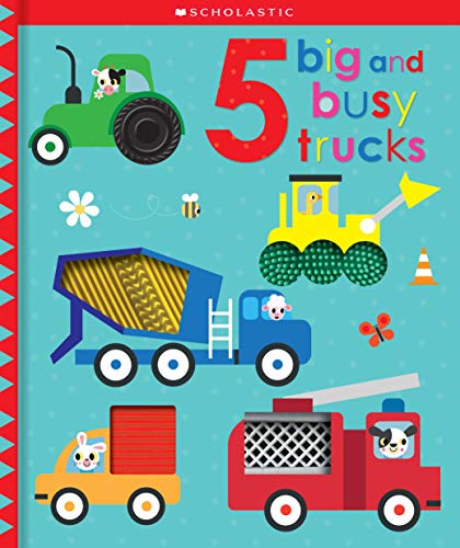 5 Big and Busy Trucks Touch and Explore (Scholastic Early Learners)