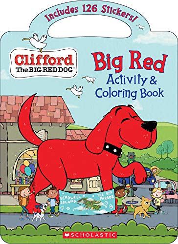 Big Red Activity & Coloring Book (Clifford the Big Red Dog)