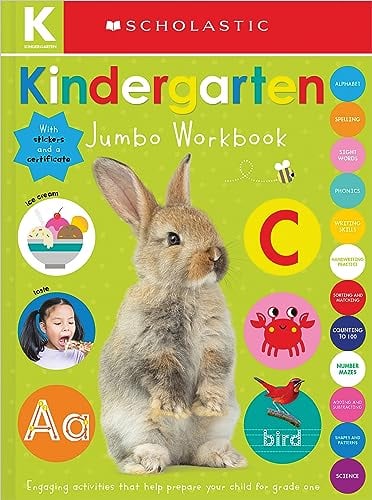Kindergarten Jumbo Workbook (Scholastic Early Learners)