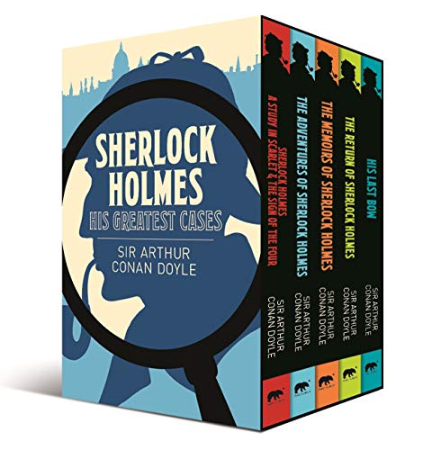 Sherlock Holmes: His Greatest Cases 5-Book Box Set)