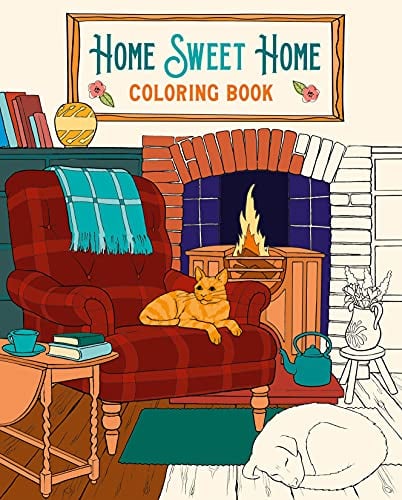 Home Sweet Home Coloring Book (Creative Coloring)