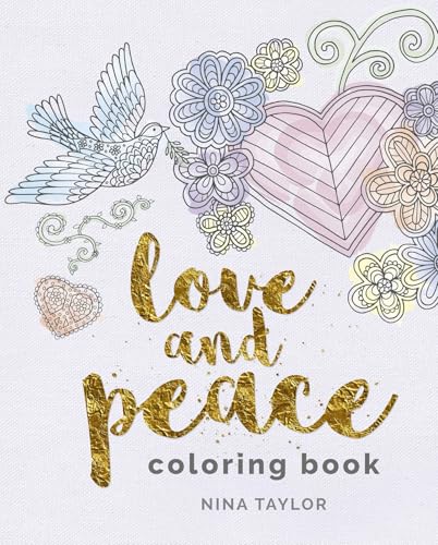Love and Peace Coloring Book (Sirius Creative Coloring)