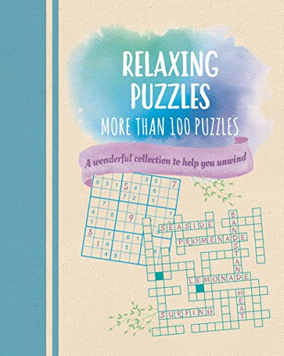 Relaxing Puzzles: More Than 100 Puzzles to Help You Unwind (Color Cloud Puzzles)