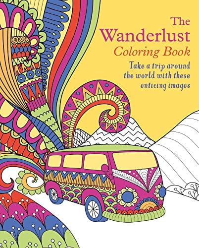 The Wanderlust Coloring Book (Sirius Creative Coloring)