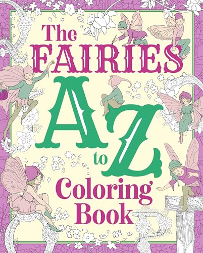 The Fairies A to Z Coloring Book