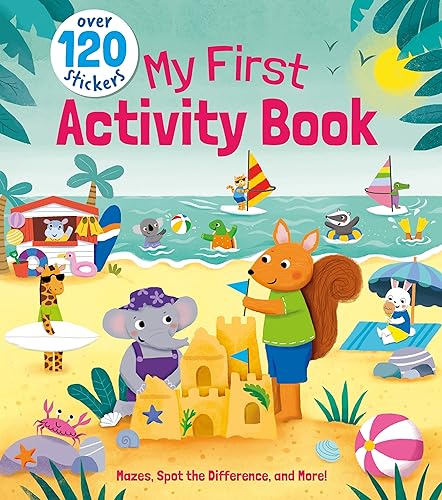 My First Activity Book: Mazes, Spot the Difference, and More!