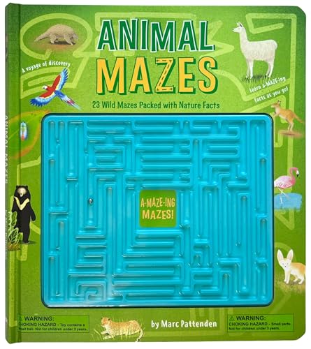 Animal Mazes: 23 Wild Mazes Packed With Nature Facts