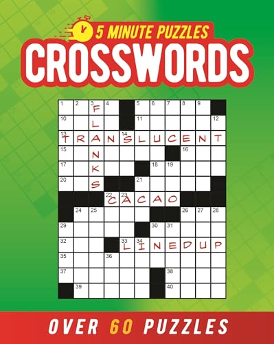 Crosswords: Over 60 Puzzles (5-Minute Puzzles)