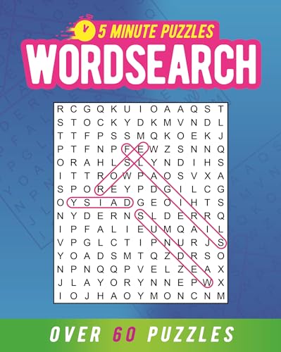 Wordsearch: Over 60 Puzzles (5-Minute Puzzles)