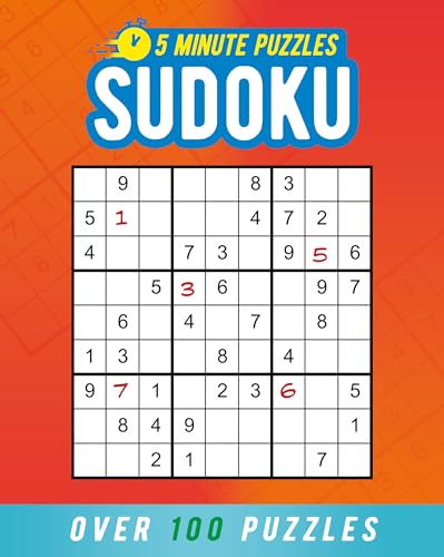 Sudoku: Over 60 Puzzles (5-Minute Puzzles)