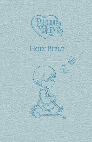 ICB Precious Moments Holy Bible  (Blue Leathersoft)