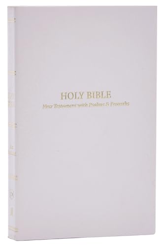 KJV, Pocket New Testament With Psalms & Proverbs (STYLE# - 6990W, White Softcover)