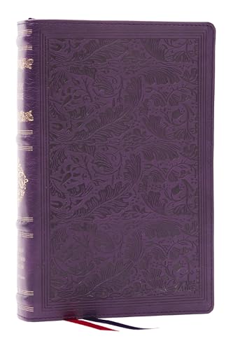 RSV Personal-Size Bible (#7793PUR - Purple Leathersoft, Sovereign Collection)
