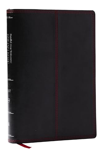 NKJV/NET Parallel New Testament With NET Notes (7833BK - Black Leathersoft)