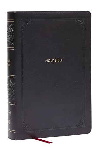 KJV, Giant Print, End-Of-Verse Reference Bible (Thumb Indexed, #7133BKI - Black Leathersoft)
