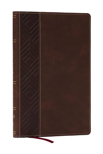 KJV, Personal Size New Testament Bible (#8663BRN - Brown Leathersoft)