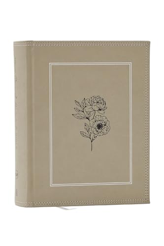 NKJV, Journal the Word Bible, Large Print Bible (#6582ST - Stone Hardcover)