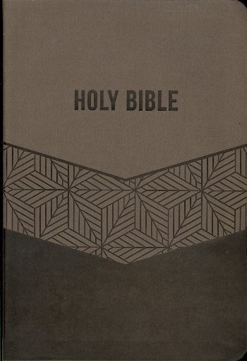 KJV Giant Comfort Print Holy Bible (7843BRSM, Brown Leathersoft)