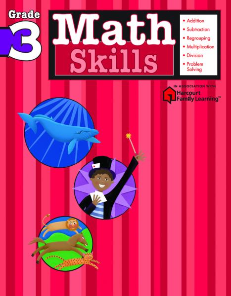 Math Skills (Harcourt Family Learning, Grade 3)