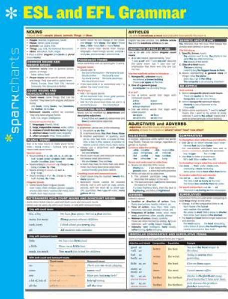 ESL and EFL Grammar (SparkCharts)