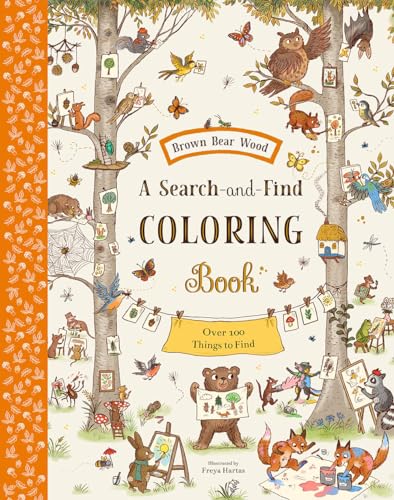Brown Bear Wood: A Search-And-Find Coloring Book