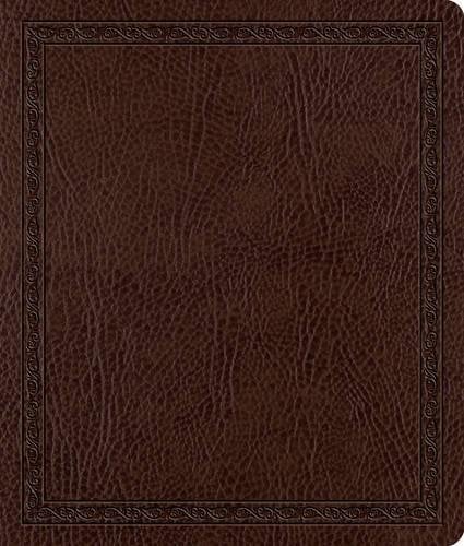 ESV Journaling Bible (Mocha, Threshold Design Bonded Leather)