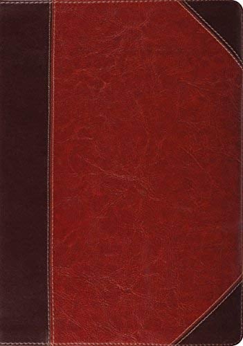 ESV Study Bible (TruTone Brown/Cordovan Portfolio Design)