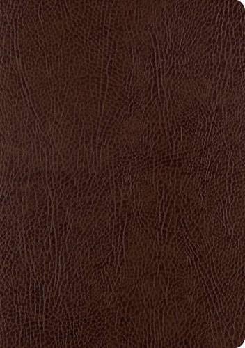 ESV Single Column Journaling Bible (Large Print, Mocha Bonded Leather)