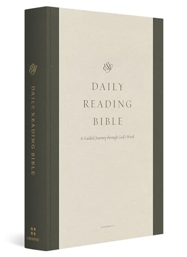 ESV, Daily Reading Bible (Olive)