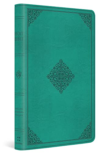 ESV Value Thinline Bible (TruTone, Teal, Ornament Design)