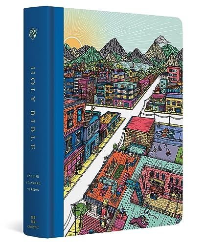 ESV, Single Column Journaling Bible (Artist Series, Hugo Pineda, Christ the Reconciler)