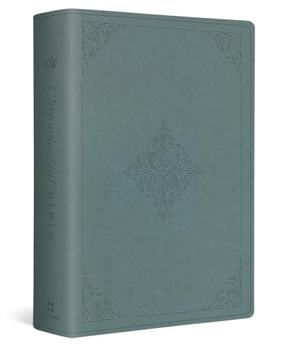 ESV, Chronological Holy Bible (TruTone, Paris Sky, Fleur-de-lis Design)