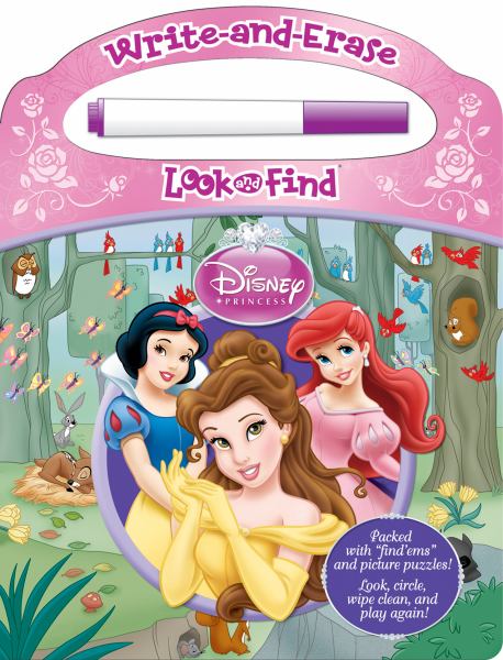 Disney Princess (Write-and-Erase, Look and Find)