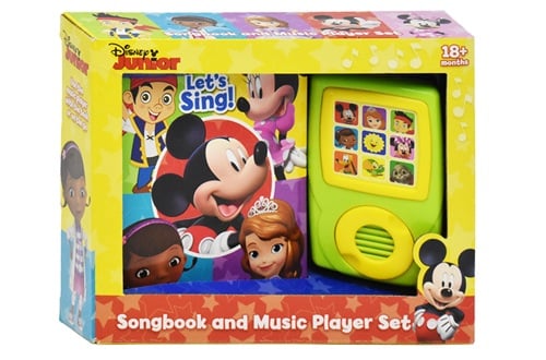 Disney Junior Songbook and Music Player Set