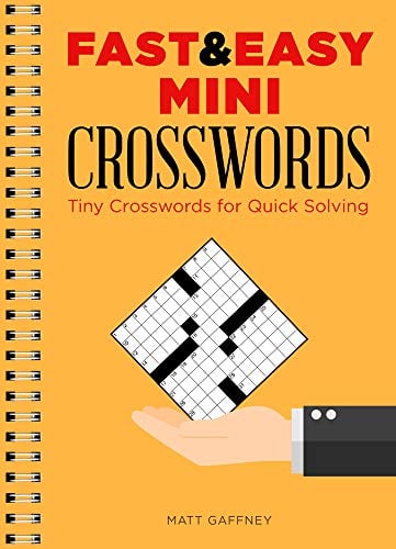 Fast & Easy Mini Crosswords: Tiny Crosswords for Quick Solving