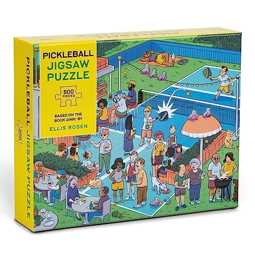 Pickleball 500-Piece Jigsaw Puzzle